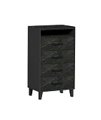 Комод  Айрис 45 Антрацит/Креатель Комод  Айрис 45 Антрацит/Креатель