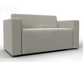 Диван прямой Лига-093 ( Амур 02 бежевый )