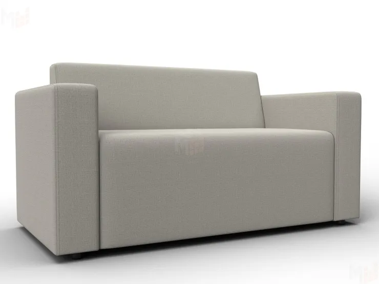 Диван прямой Лига-093 ( Амур 02 бежевый )