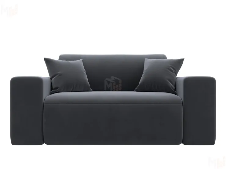 Кресло Лига-036 НПБ ( SEVEN 17 серый )