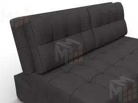 Диван прямой Лига-107 (140) ( JOLY 08 коричневый )