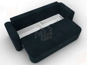 Диван прямой Лига-118 НПБ ( LAIM 21 графит )