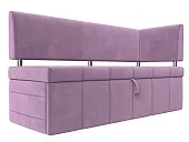 Диван кухонный прямой Стоун с углом правый