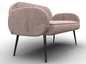 Диван прямой Лига-086 ( TOWER 05 бежевый )