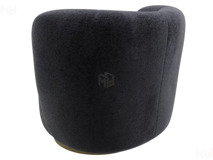 Кресло Лига-072 ( велюр TOWER 11 темно-серый )