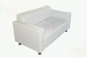  Диван Блэк нераскладной Остин Уайт 200 см