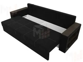 Диван прямой Дубай Лайт ( Черный )
