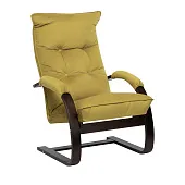 Кресло-трансформер Leset Монако (Орех текстура/V28 желтый)