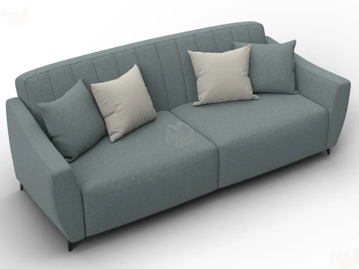 Диван-книжка Лига-095 НПБ ( Амур 07 серый )