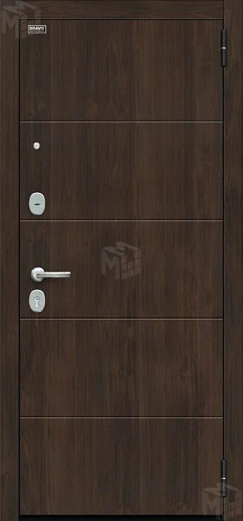 Входная металлическая дверь Флэт Kale  Almon/Bianco 