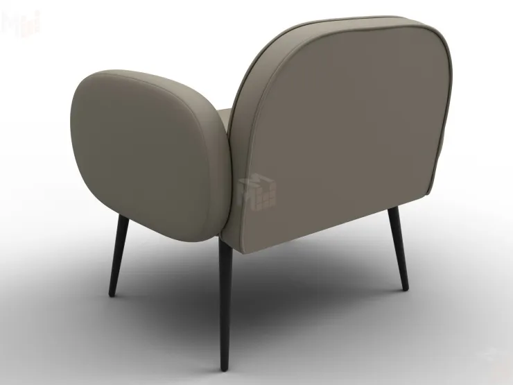 Кресло Лига-086 ( экокожа GRIFON 04 бежевый )