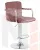 Стул барный DOBRIN KRUGER ARM (пудрово-розовый велюр (MJ9-32))