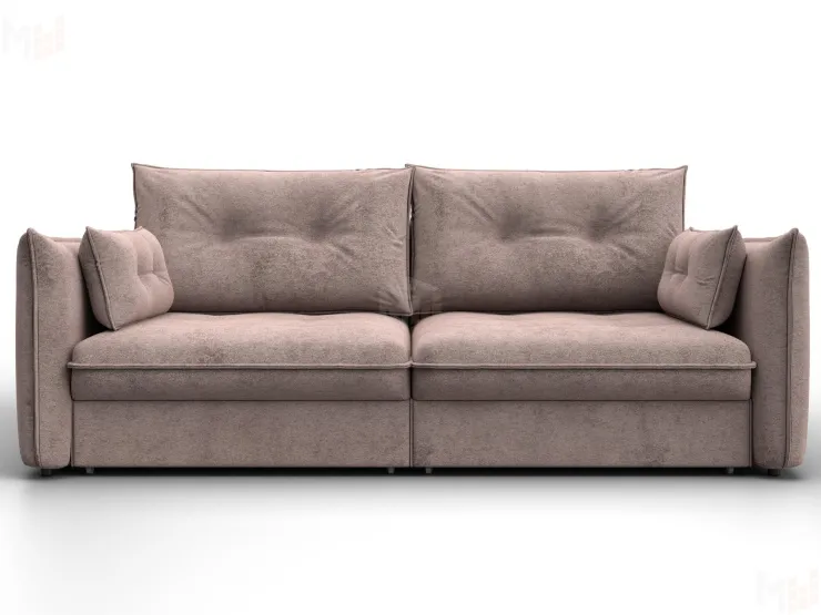 Диван прямой Лига-100 НПБ ( TOWER 05 бежевый )