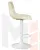 Стул барный DOBRIN TAILOR WHITE (бежевый велюр (MJ9-10))