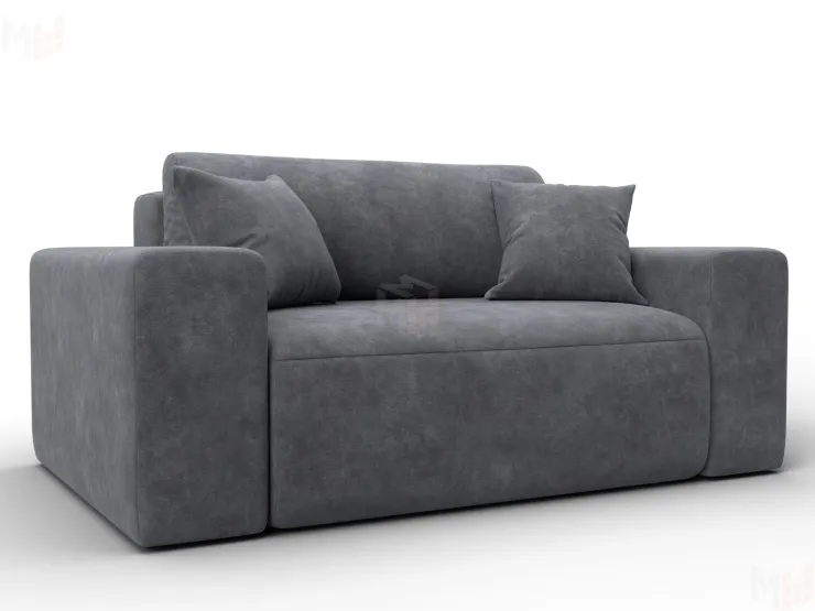 Кресло Лига-036 НПБ ( BRUT 16 темно-серый )