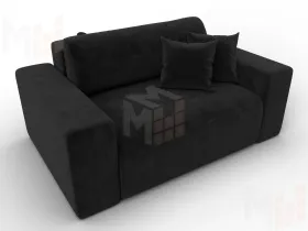 Кресло Лига-036 НПБ ( SEVEN 35 черный )