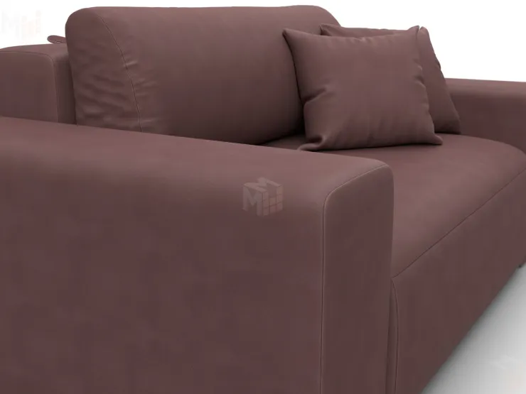 Кресло Лига-036 НПБ ( JOLY 09 бордовый )