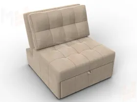 Кресло-кровать Лига-107 (80) ( SEVEN 729 бежевый )