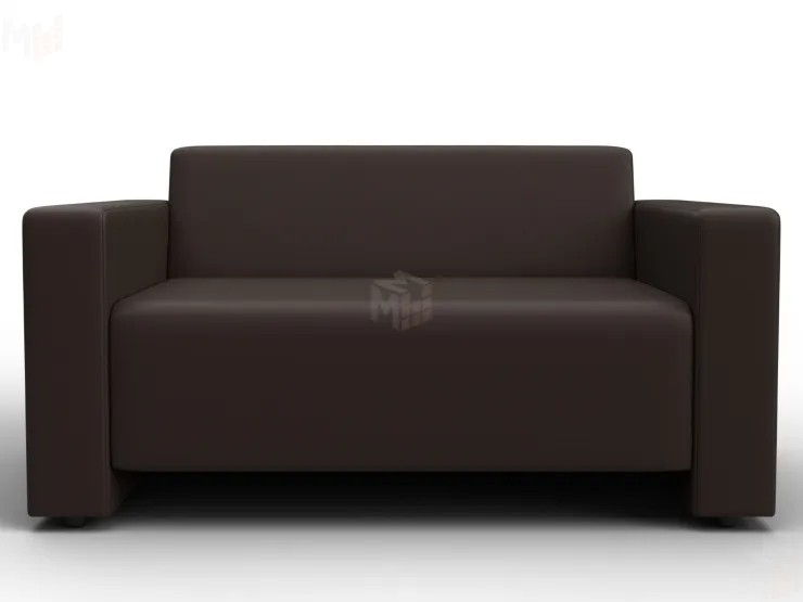 Диван прямой Лига-093 ( Коричневый )