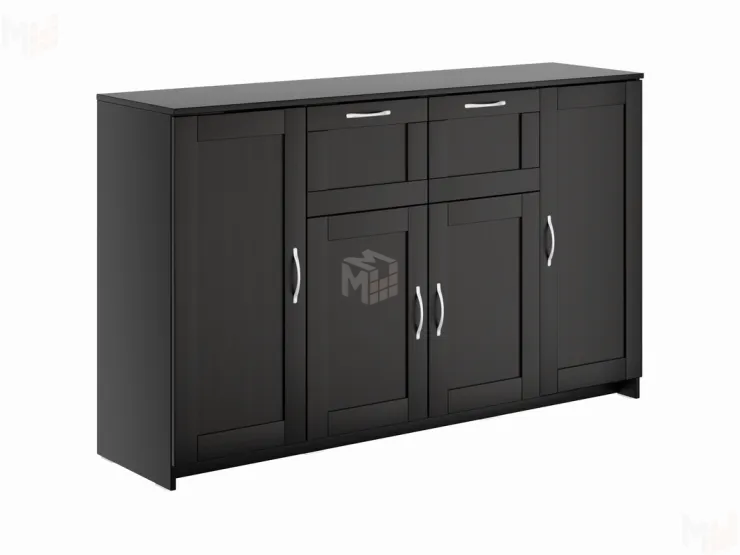 2.02.03.300.5 СИРИУС тумба 4 двери и 2 ящика 156х95 Дуб Венге RU