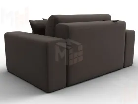 Кресло Лига-036 НПБ ( Амур коричневый )