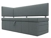 Диван кухонный прямой Стоун с углом левый