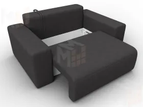 Кресло Лига-036 НПБ ( JOLY 08 коричневый )