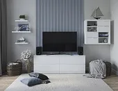S00050 Фора 4.1 полка 33х37х1.5, белый S00050 Фора 4.1 полка 33х37х1.5, белый
