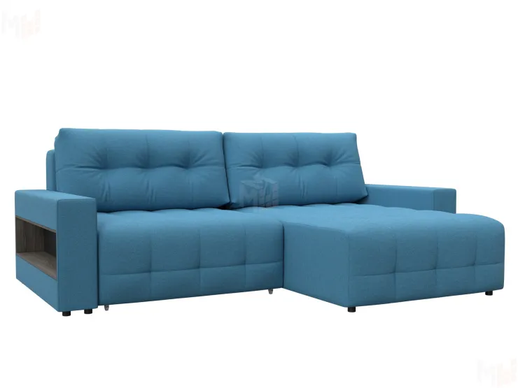 Диван угловой с полками Лига-053 НПБ