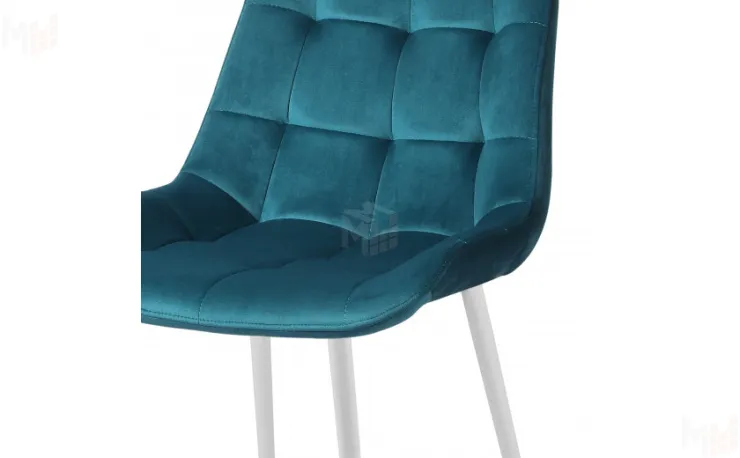 Барный поворотный стул Эйден Confetti izumrud/белый