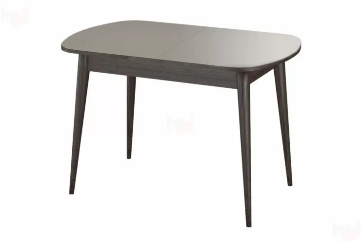 Стол раскладной Хоста с цилиндрическими опорами Капучино