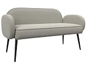 Диван прямой Лига-086 ( Амур 02 бежевый )