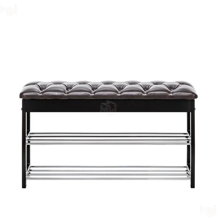 Банкетка Leset "Грейс" (Венге/Oregon perlamutr 120, каретная стяжка)