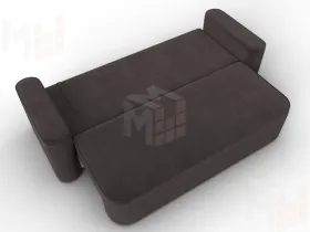 Диван прямой Лига-118 НПБ ( SEVEN 727 коричневый )