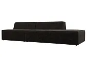 Диван прямой модульный Монс Модерн правый ( BRUT 17 коричневый )