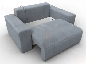 Кресло Лига-036 НПБ ( TOWER 10 серый )