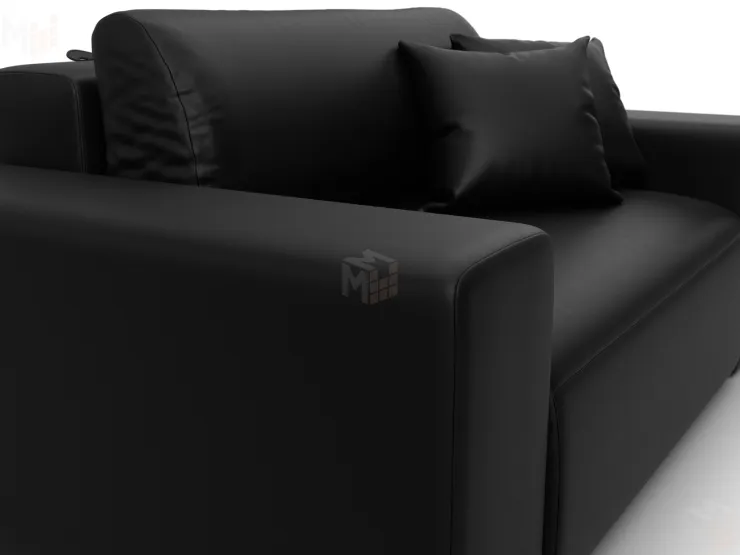 Кресло Лига-036 НПБ ( GRIFON 18 черный )