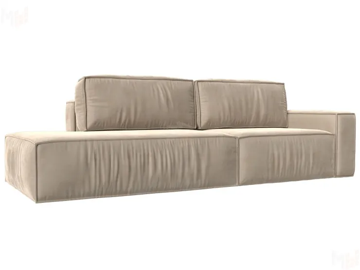 Диван прямой Прага Модерн подлокотник справа