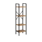 Стеллаж Leset Стилвуд 14 узкий, 4 полки