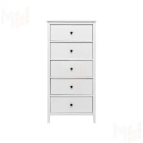 Комод Leset Токе 5 ящ. (Белый)