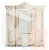 Шкаф Мона Лиза 4-дверный крем