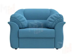 Кресло Карнелла ( Амур 10 голубой )