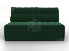 Диван прямой Лига-107 (140) ( SEVEN 626 зеленый )
