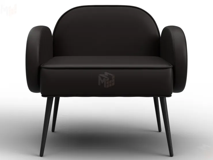 Кресло Лига-086 ( экокожа GRIFON 12 коричневый )