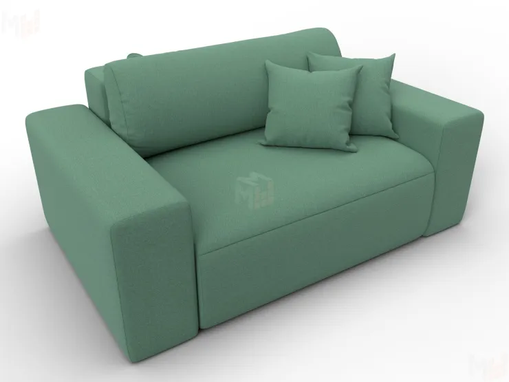 Кресло Лига-036 НПБ ( Амур зеленый )