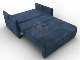 Диван прямой Лига-117 ( TOWER 13 синий )