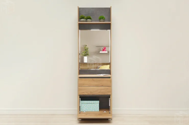 Шкаф с зеркалом Соренто для прихожей