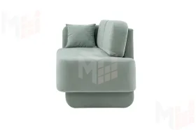 Кушетка Хьюстон на пружинном блоке Зеленый Кушетка Хьюстон на пружинном блоке Зеленый