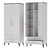 Шкаф ШК-2 Шарм Ясень Анкор Светлый