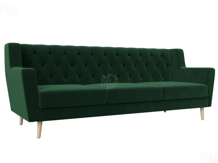 Диван кухонный прямой Брайтон 3 Люкс